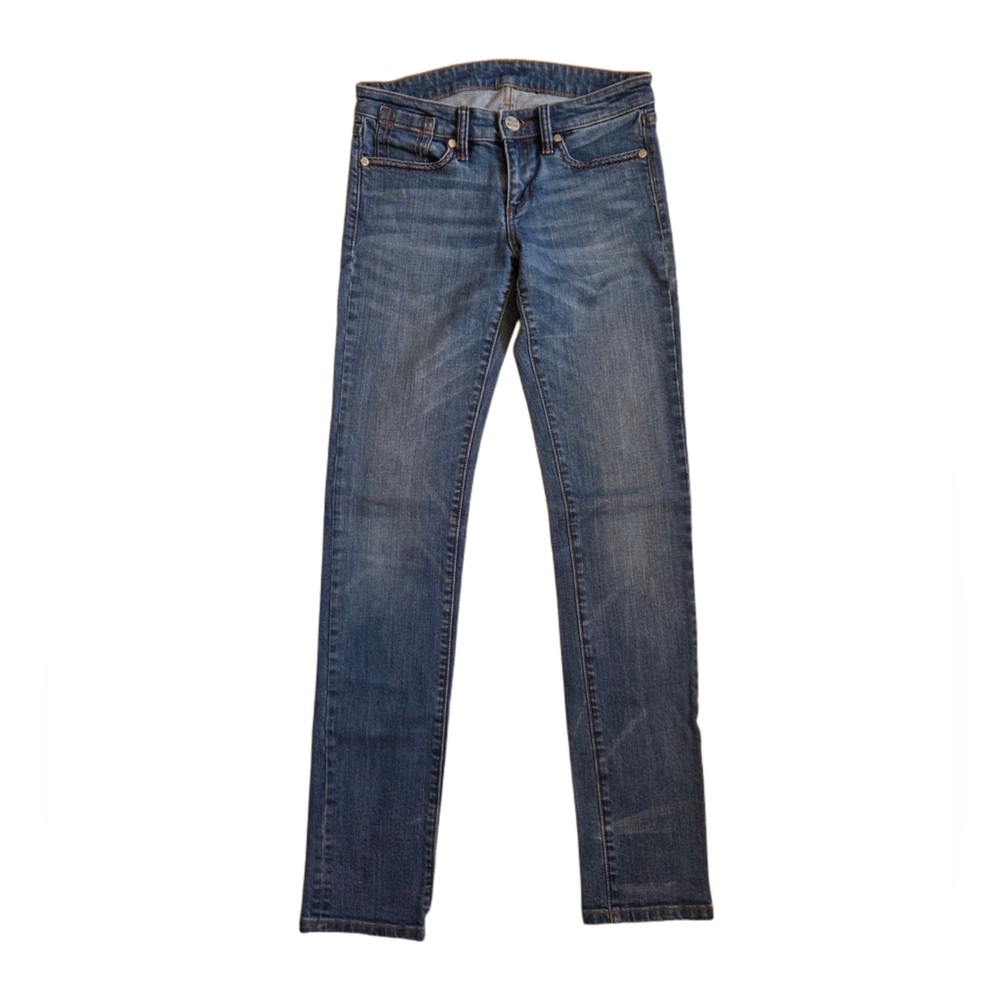 BCBGMaxAzria Women's Straight Leg Jeans in Blue
